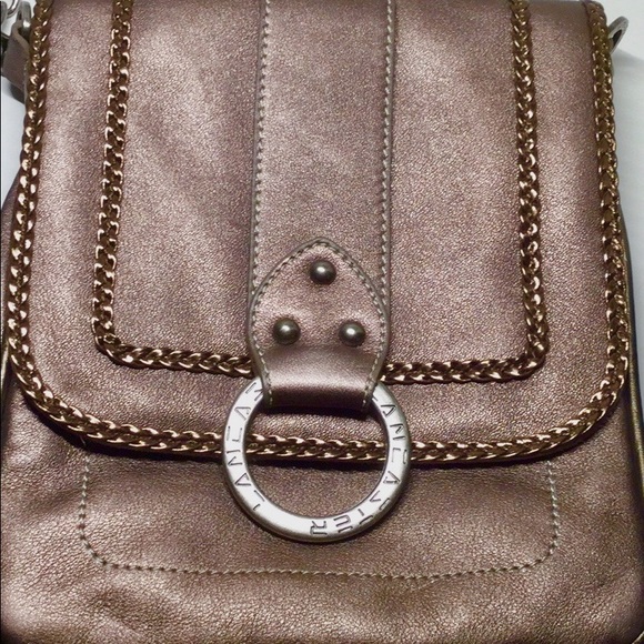 Crossbody metallic bronze copper LANCASTER - Picture 8 of 8